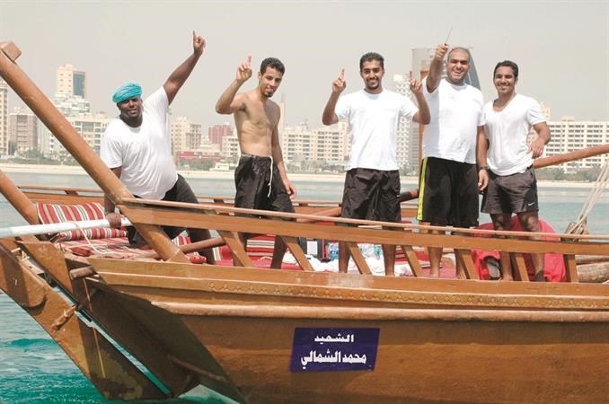 والنوخذة فهد الكندري وبحارة الشهيد الشمالي ﻿