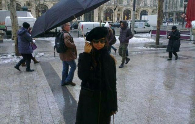 بالصور.. أمطار باريس تقود ريم عبدالله لمنافسة نانسي عجرم .. فمن يربح؟