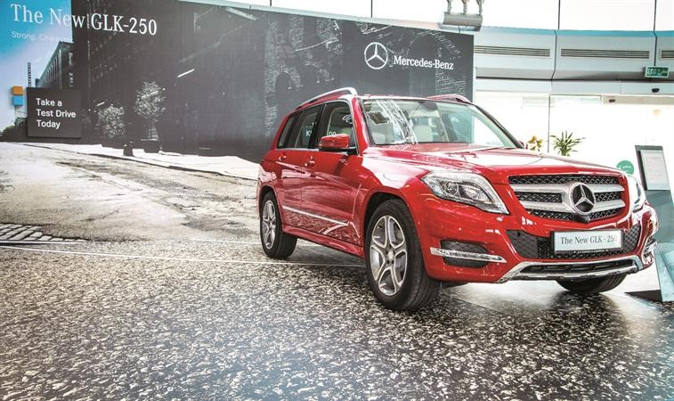 «البشر والكاظمي» تطلق سيارة مرسيدس ـ بنز GLK 250   بشاحن تيربو