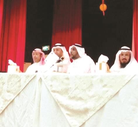 الحربي خلال الاجتماع﻿