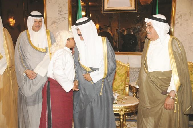 تحية لسمو نائب الامير وولي العهد من احد شباب الغوص المشاركين في الرحلة