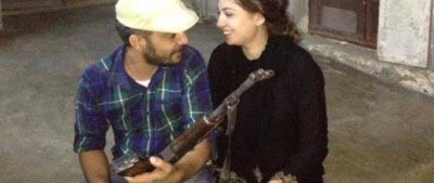 بالصور.. مغامرة مجنونة لزوجين يقرران قضاء شهر العسل في سوريا 
