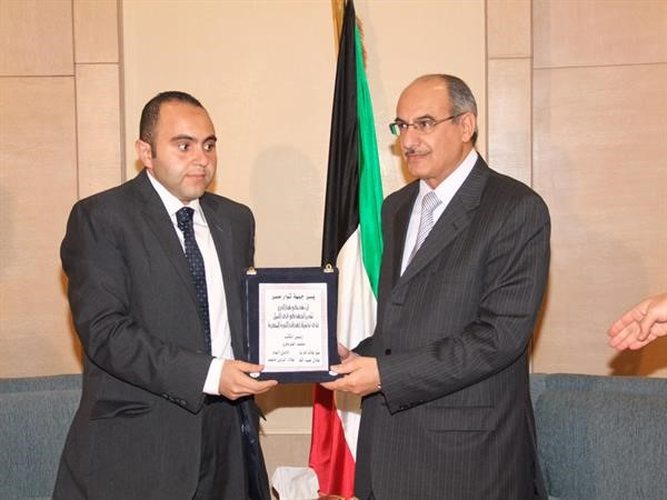 تكريم درشيد الحمد	ناصر عبد السيد﻿