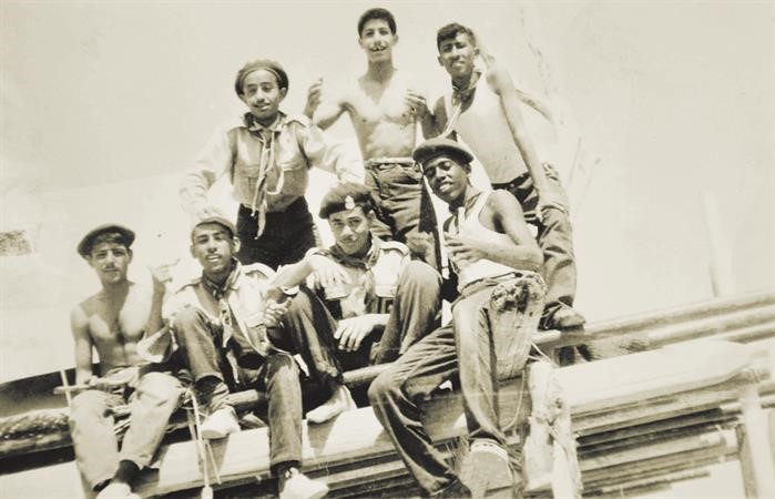 مجموعة كشافة مدرسة الصديق 1962