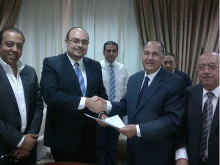 بالصور .. الكشف عن هويّة خطيب كارول سماحة :مالك "اليوم السابع" ورئيس قنوات النهار