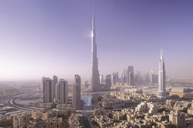 دبي موطن لناطحات السحاب السكنية والمباني الابداعية للفنادق