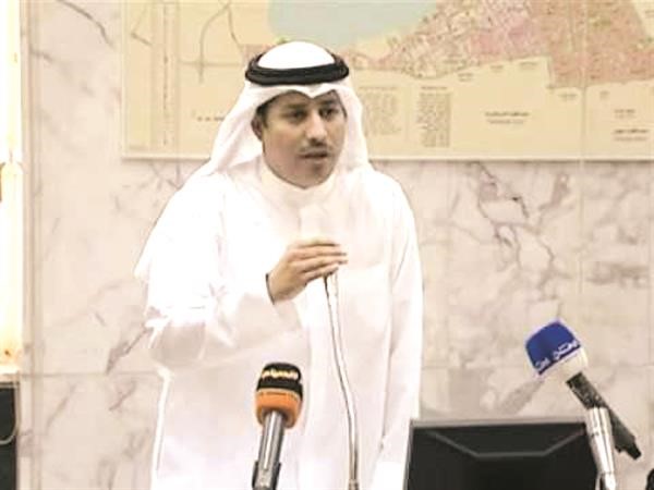 البغيلي خلال احدى مداخلاته في المجلس السابق