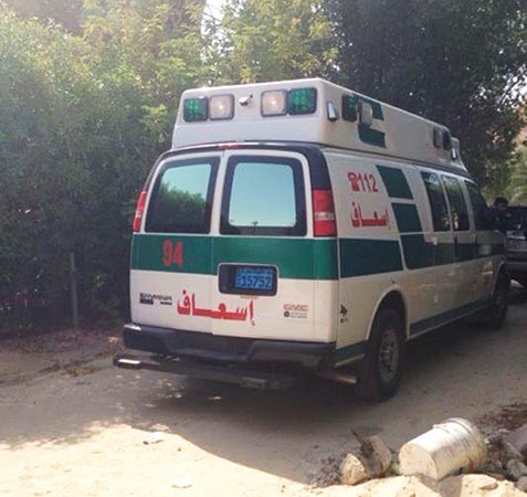 سيارة الاسعاف المسروقة