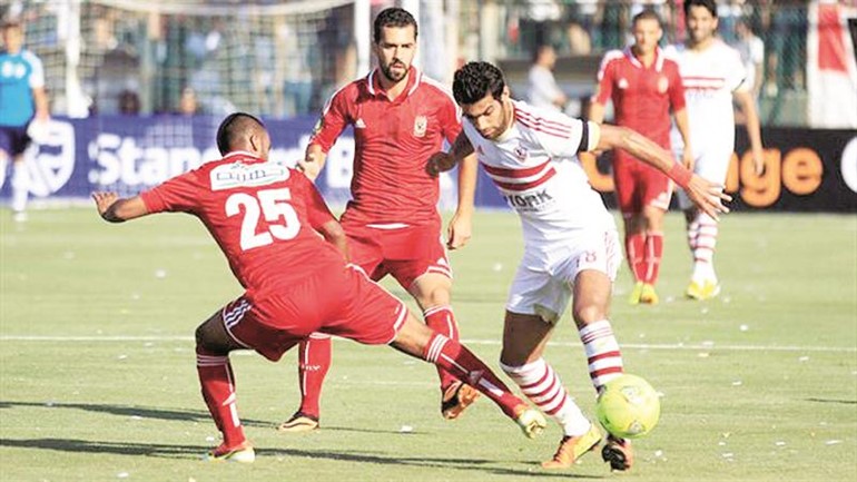 الاهلي سيخوض مباراة القمة امام الزمالك يوم الاحد من دون جمهور