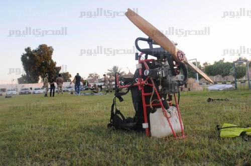 ضبط «3 كراسي طائرة» أميركية الصنع تُستخدم لتصوير تحركات الأمن بسيناء