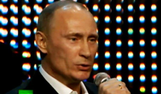 بالفيديو.. الرئيس الروسي بوتين يشارك في برنامج «The Voice»