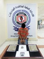 الاسيوي وامامه المضبوطات 