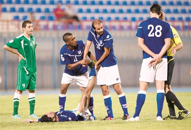 اضاعة الوقت لم تفد التضامن امام العربي الازرقكوم