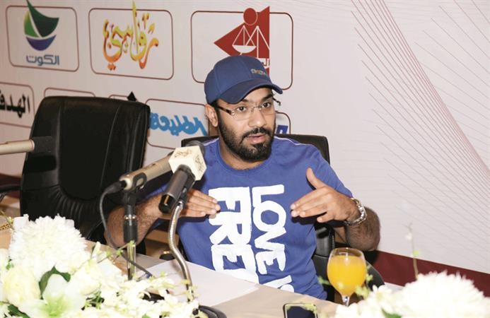 عبدالله البدر في المؤتمر