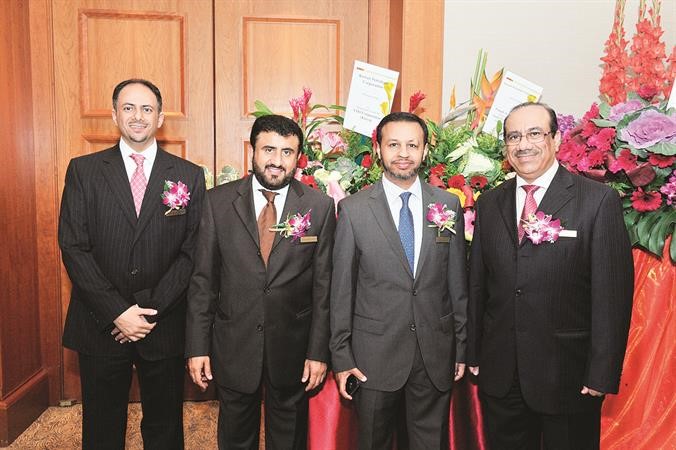 جانب من المشاركة في حفل العشاء