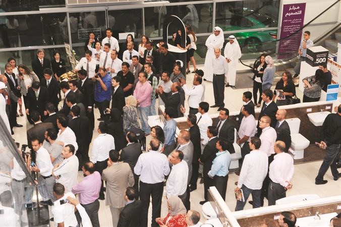 حضور جماهيري كبير في حفل الافتتاح ﻿