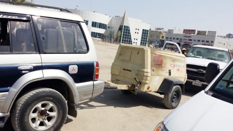 المسروقات بعد ضبطها