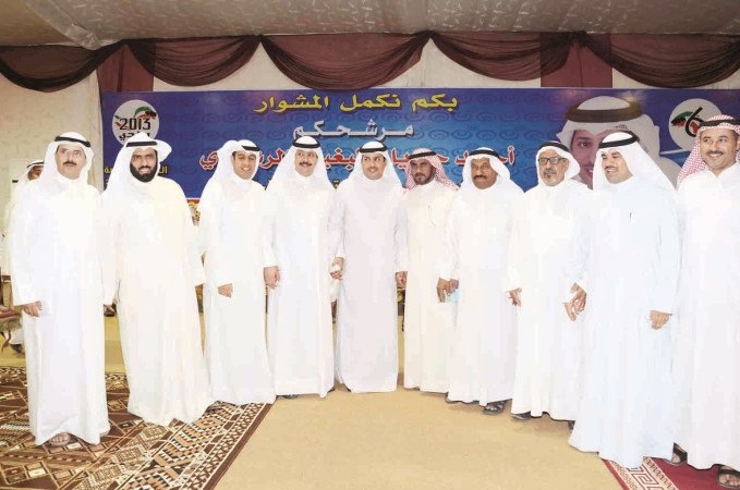 جسار الجسار مشاركا في المقر الانتخابي للبغيلي