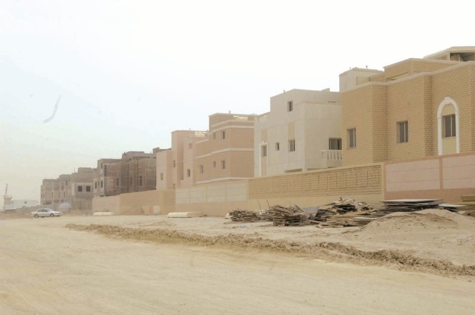  اعمال البناء والانشاء في مدينة صباح الاحمد السكنية﻿