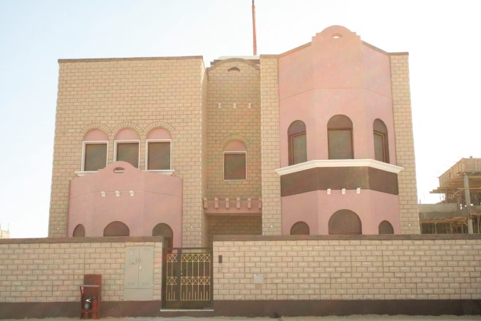 احد نماذج البناء في المدينة﻿