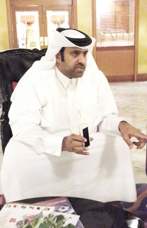 رئيس الوفد القطري ناصر الجابري