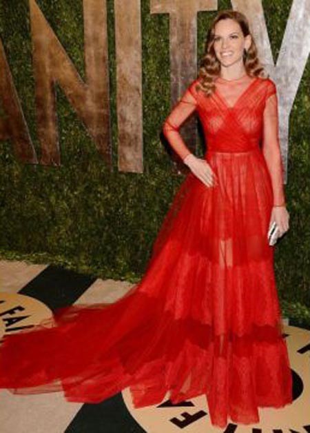 الممثلة الامريكية Hilary Swank