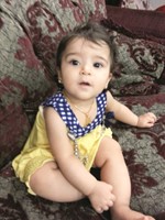 رقية احتفلت بميلادها الأول