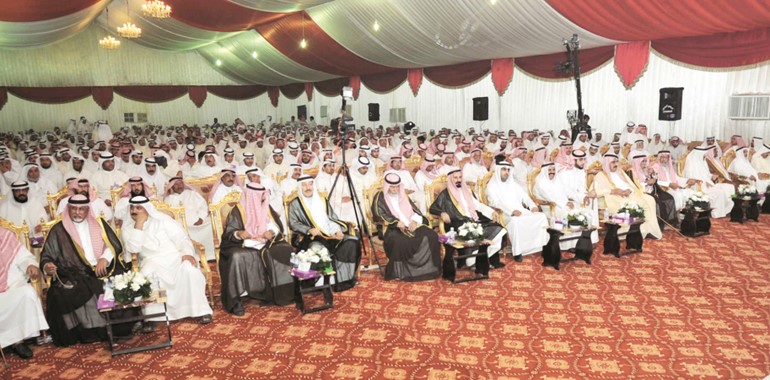 حضور حاشد في افتتاح المقر الانتخابي للمرشح حسين السعيدي بمنطقة الجهراء سعود سالم