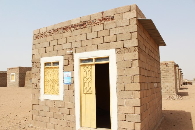 نموذج لاحد المساكن التي سيتم تشييدها﻿