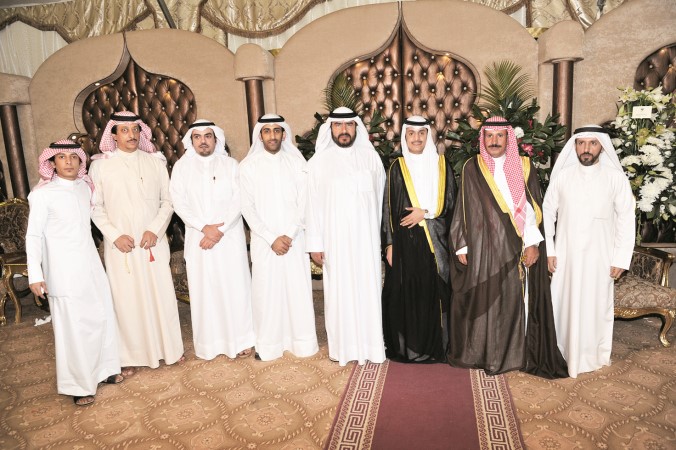 سعدون حماد ومحمد رسام وفيصل ابا الخيل وبدر نايف يباركون﻿