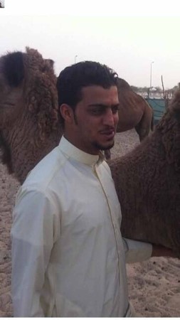 المجني عليه جمال العنزي خلال وجوده في احد المزارع