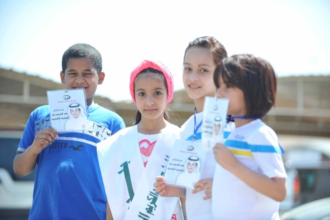 مجموعة من الاشبال والبراعم يؤيدون الجباري