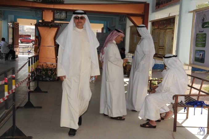 حضور قليل من الناخبين في احدى اللجان