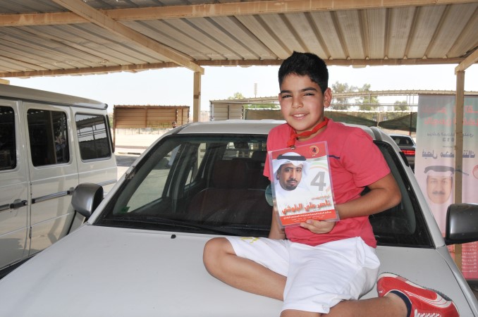 مؤيد للمرشح ناصر البلوشي