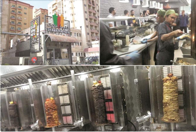«ميس الغانم» يفتتح مطعم «شاورما - ماتيك»