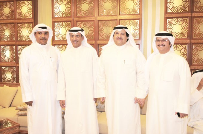سلطان الشمري وشايع الشايع يباركان