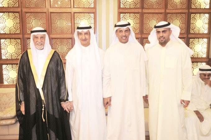 راكان النصف ومحمد الفجي وعبدالعزيز الغنام سعود سالم
