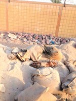 القنبلة فاجات العمال اثناء الحفر﻿