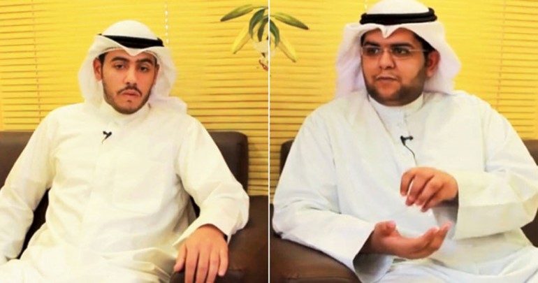 فهد الهويدي وسالم العازمي﻿
