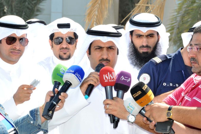 فدغوش العجمي يتحدث لوسائل الاعلام	متين غوزال﻿