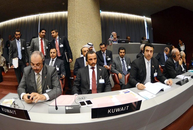 وفد الشعبة البرلمانية برئاسة رئيس مجلس الامة مرزوق الغانم في الاجتماع العام للبرلمان الدولي
