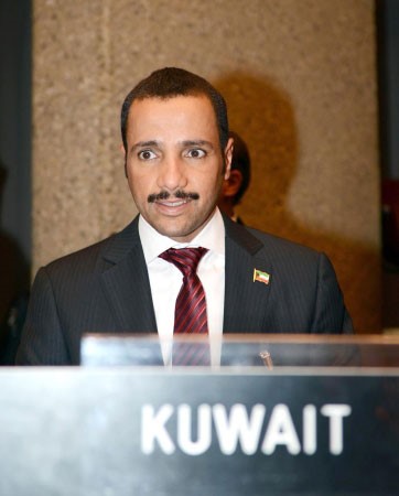 الرئيس مرزوق الغانم خلال المؤتمر