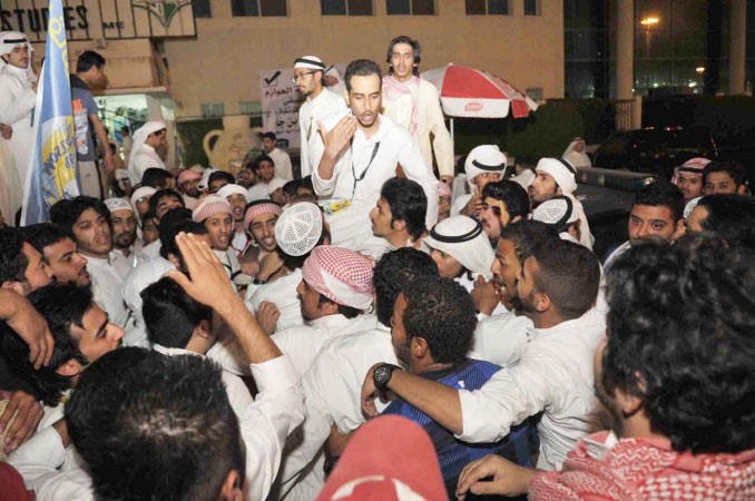 جانب من الاحتفالات 