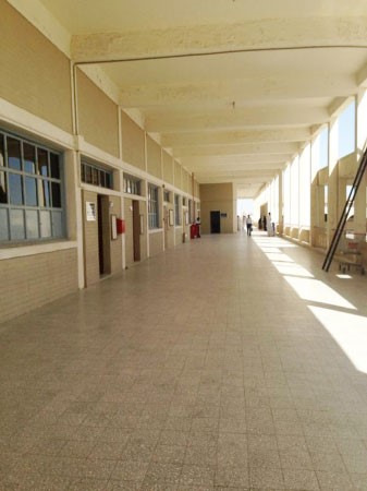 لا وجود للطلبة في احدى كليات جامعة الكويت﻿
