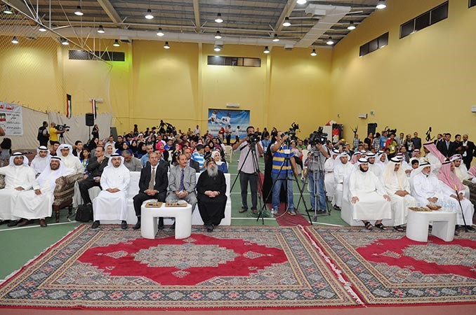 حضور كبير من ابناء البلدين