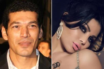 قبلة تشعل أزمة بين هيفا وهبي وباسم سمرة