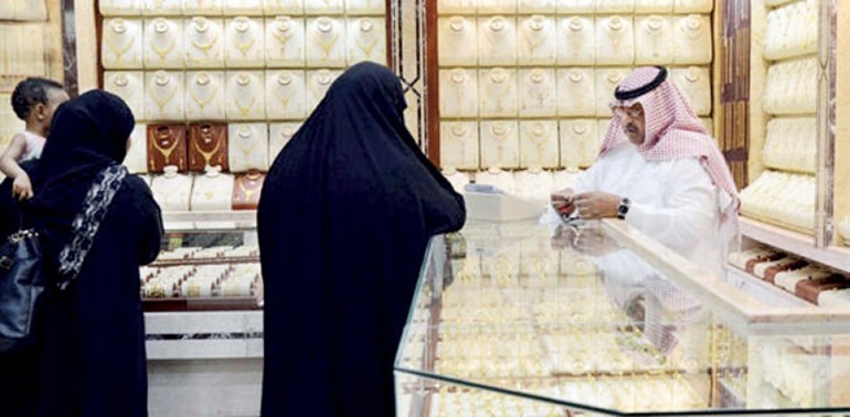 اقبال ضعيف على شراء الذهب﻿