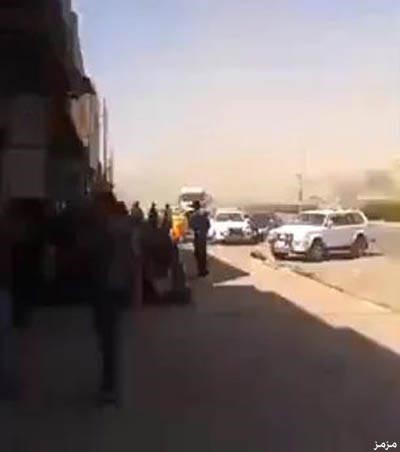 بالفيديو.. لحظة تفجير سيارة مفخخة في العراق