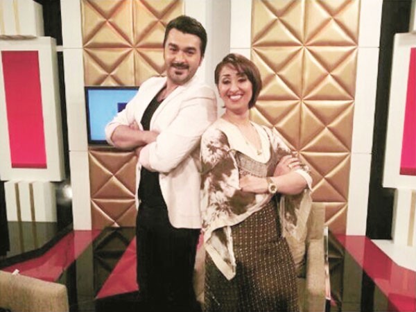 دهيام بوشهري مع عبدالله بهمن في البرنامج﻿