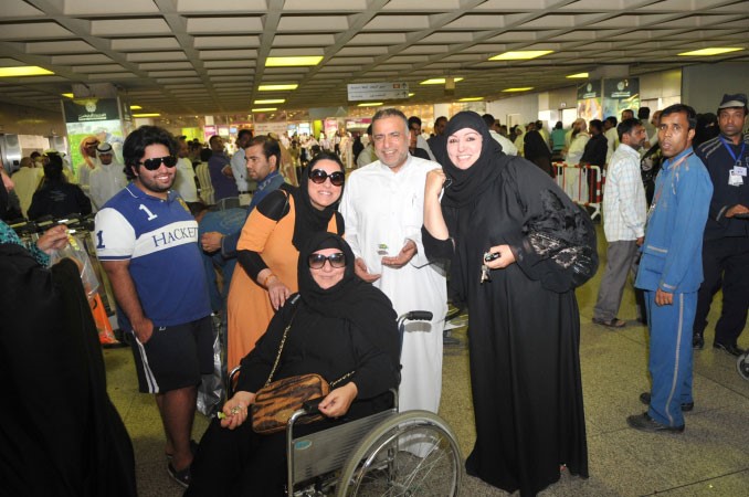 فرحة العودة من الحج﻿